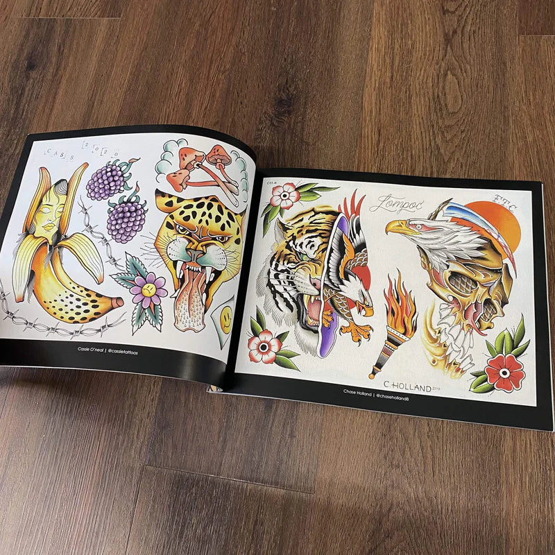 Tattoo Flash Collective Vol. 1 — Softcover Book