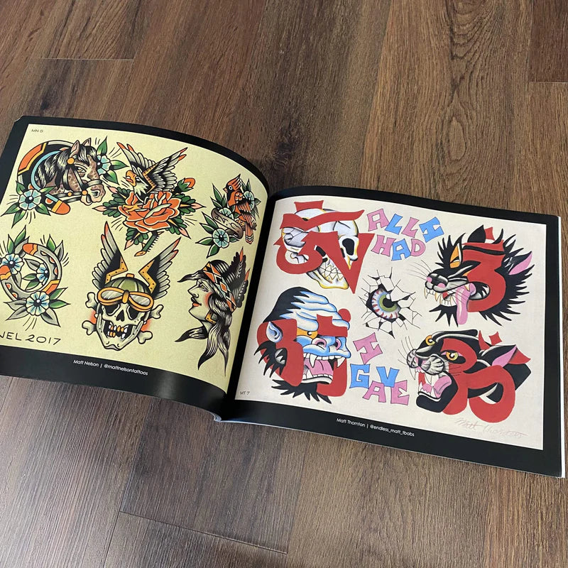 Tattoo Flash Collective Vol. 1 — Softcover Book