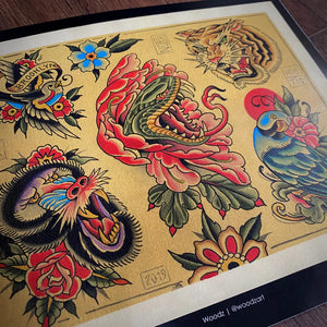 Tattoo Flash Collective Vol. 1 — Softcover Book