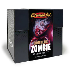 Zombie Color Set of 12 - 1oz Bottles - Eternal Tattoo Ink