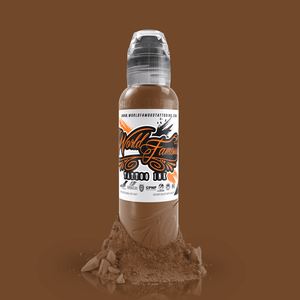 6 bottle Mak's Bricktone Set — World Famous Tattoo Ink — Pick Size