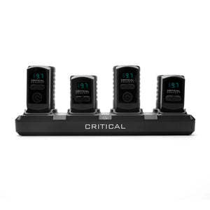 Critical Connect V2 Universal Battery Bundle — Quad Charging Dock