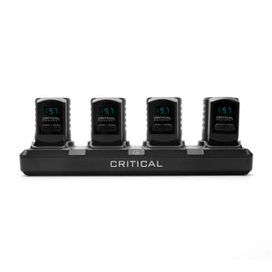 Critical Connect V2 Universal Battery Bundle — Quad Charging Dock