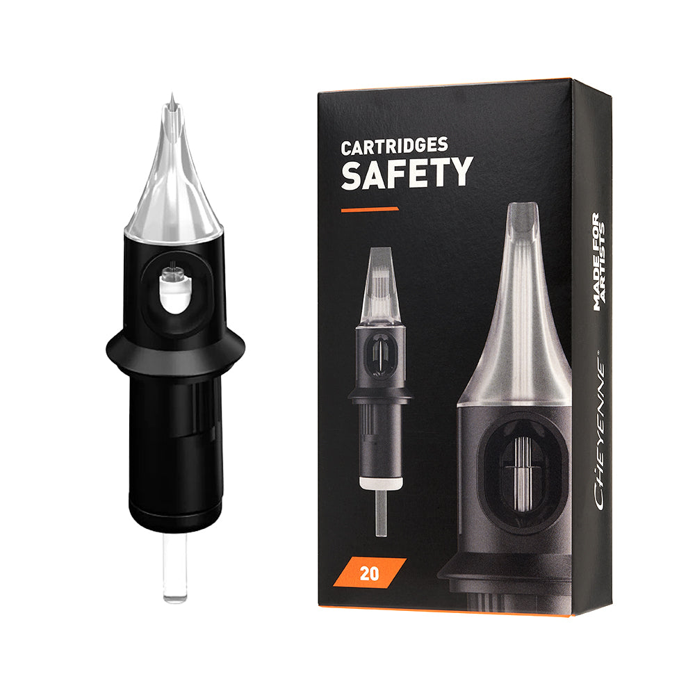 Cheyenne Needles | Tattoo Safety Cartridges (Box of 20)