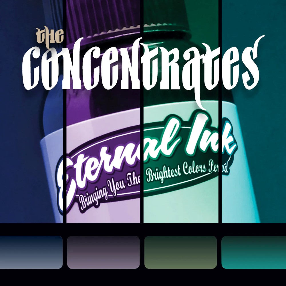 The Concentrates Set of Four — 1oz Bottles — Eternal Tattoo Ink