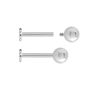 14g–12g Internally Threaded Steel Ball — Price Per 1
