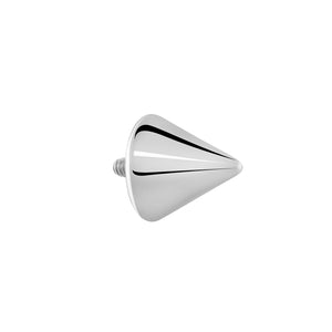 18g - 16g Internally Threaded Steel Spike Top - Price Per 1