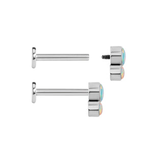 Atomic Opal Cluster Titanium Top - Threaded