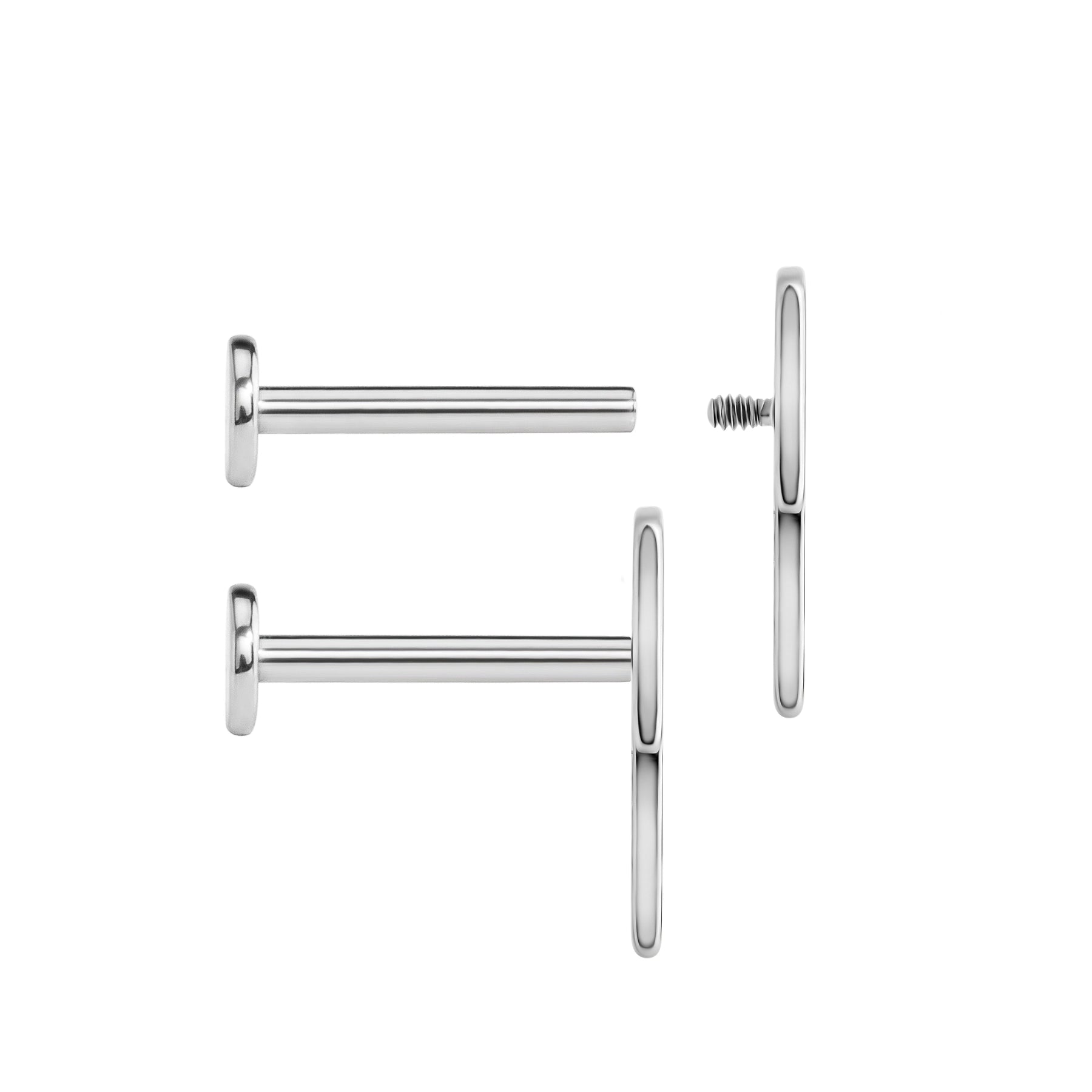 Lightning Bolt Titanium Top - Threaded