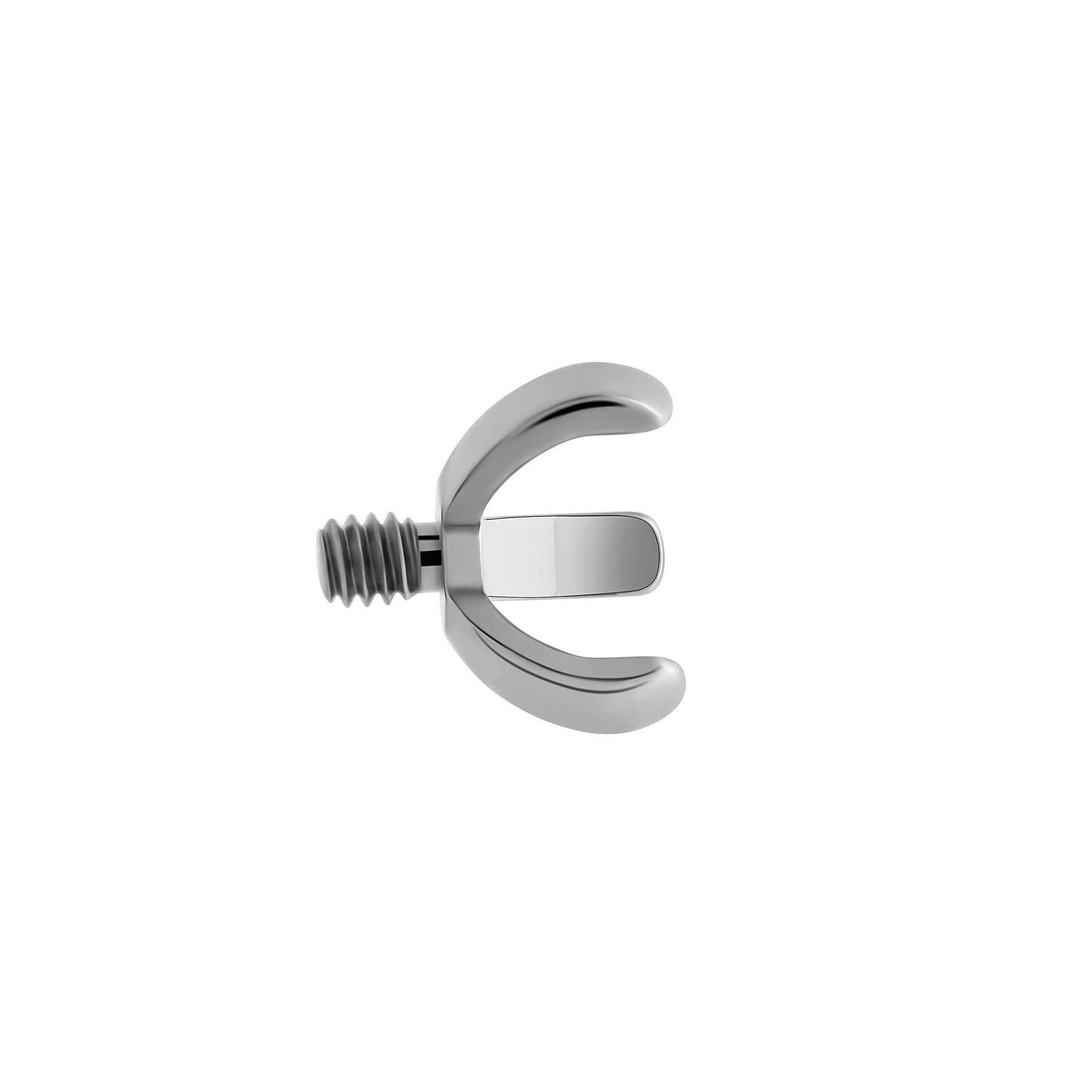 Tilum 14g-12g Internally Threaded Titanium 3-Prong Setting Top - Price Per 1