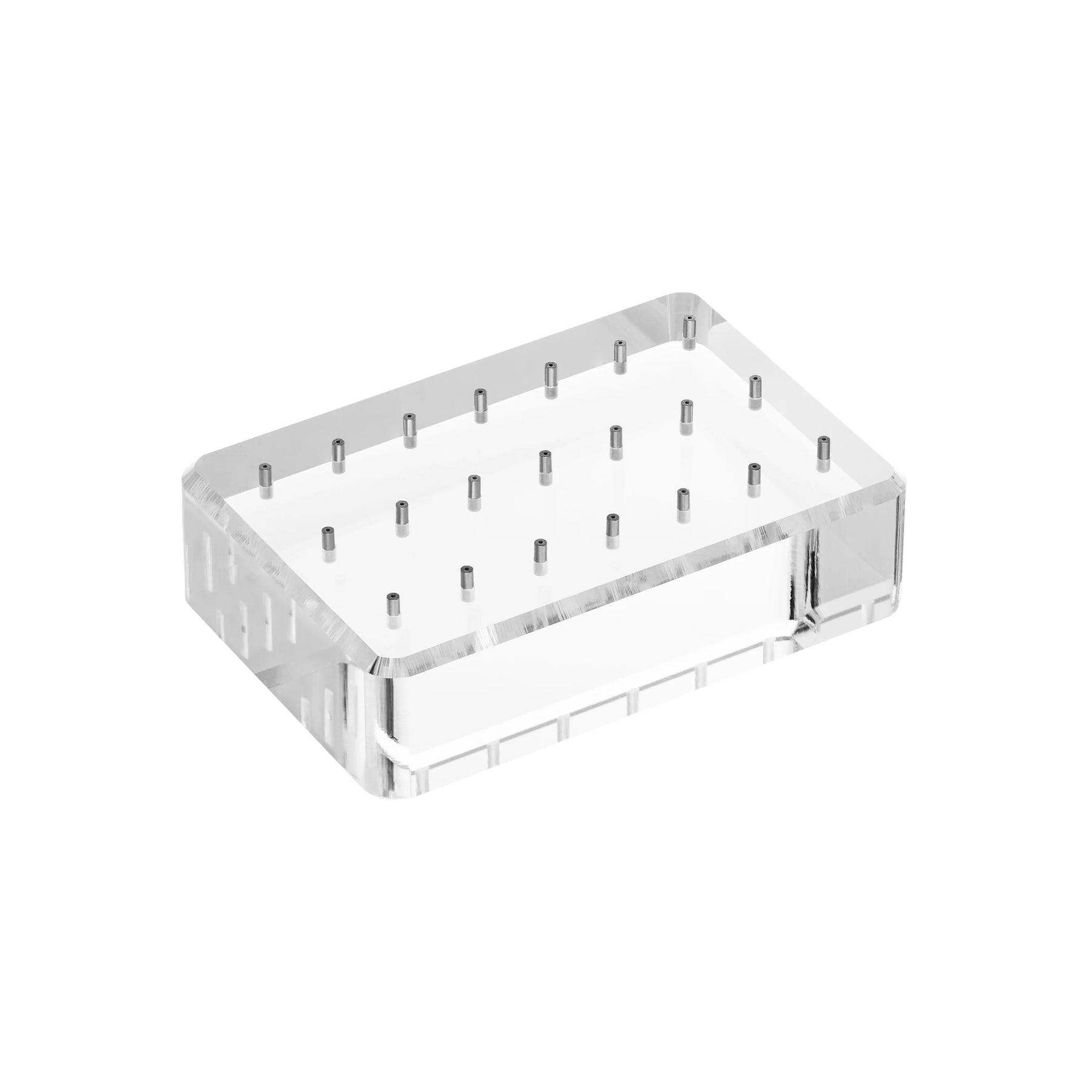 Tilum Universal Jewelry Display Block with Pegs — Pick Size and Threading