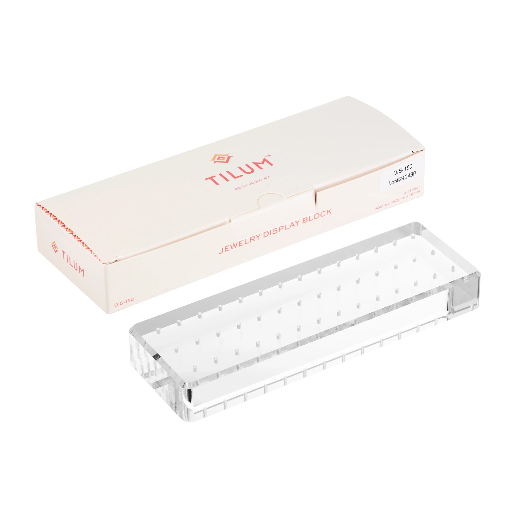Tilum Universal Jewelry Display Block – Display Block Only – Price Per 1