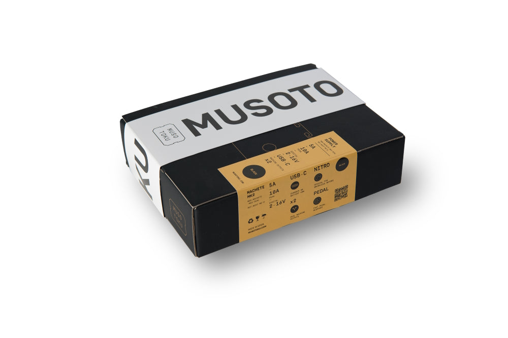 Musotoku MK-2 Tattoo Power Supply — Dual USB-C Inputs