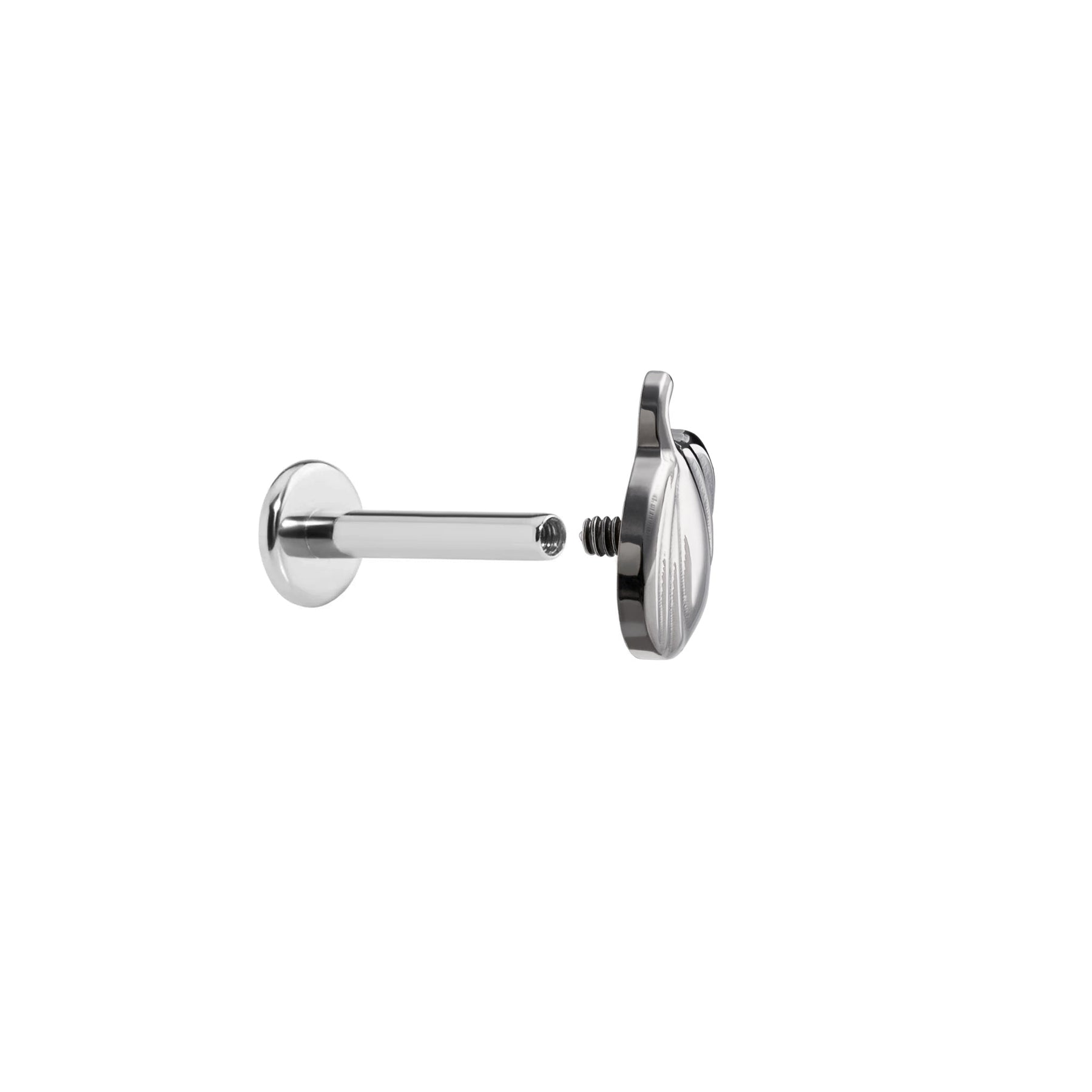Tilum 16g–18g Internally Threaded Titanium Pumpkin Top — Price Per 1