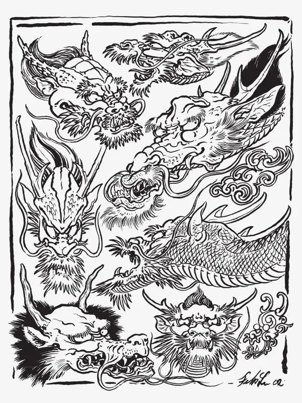 Echoes of Time — 25 Years of Tattoo Art — Hardcover Book + Travel Tool Book