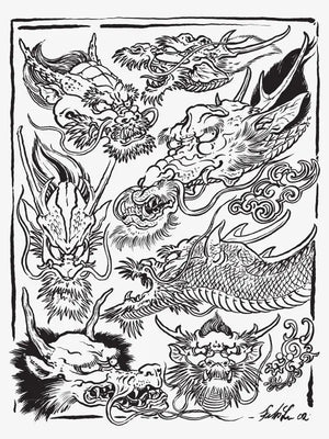 Echoes of Time — 25 Years of Tattoo Art — Hardcover Book + Travel Tool Book