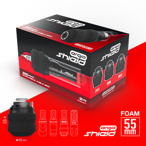 Darklab ErgoShield 55mm Grip — Box of 24