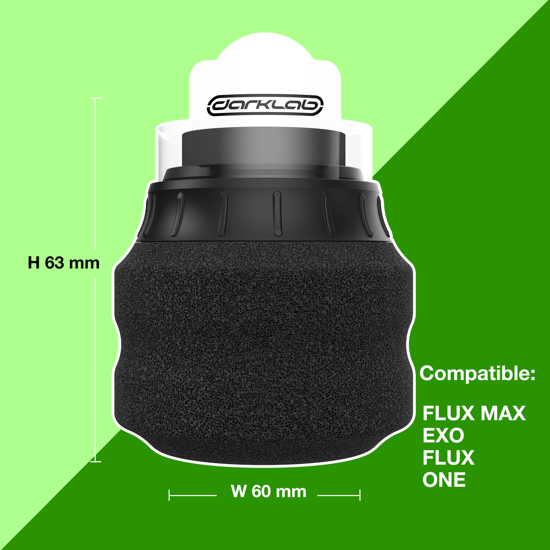 Darklab ErgoShield 60mm Grip — Box of 24