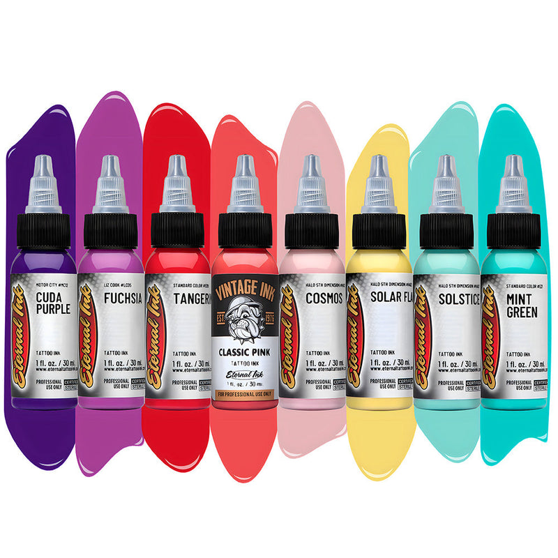 Russel Van Schaick Anime Inspiration Set — Eternal Ink — 8 1oz Bottles