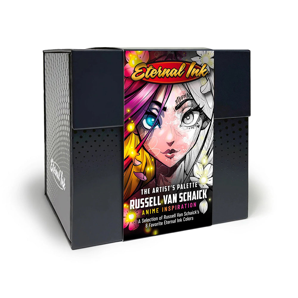 Russel Van Schaick Anime Inspiration Set — Eternal Ink — 8 1oz Bottles