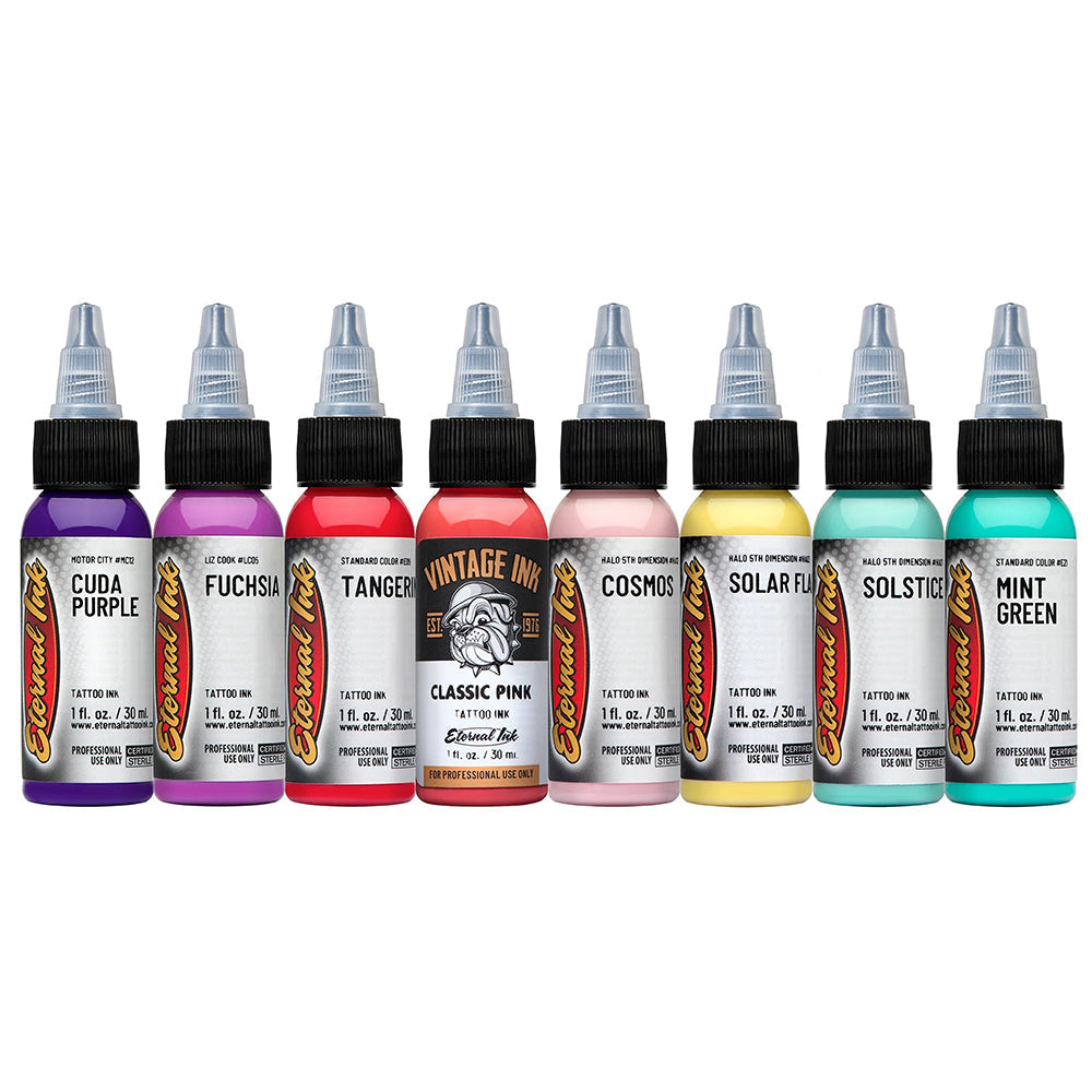 Russel Van Schaick Anime Inspiration Set — Eternal Ink — 8 1oz Bottles