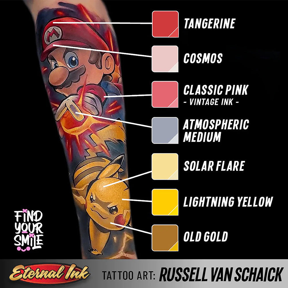 Russel Van Schaick Anime Inspiration Set — Eternal Ink — 8 1oz Bottles
