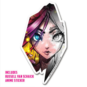 Russel Van Schaick Anime Inspiration Set — Eternal Ink — 8 1oz Bottles