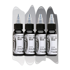 Marshall Bennett Gray Wash Set of 4 — Pick Size — Eternal Tattoo Ink