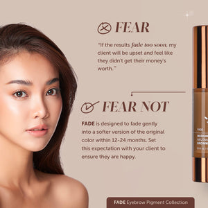 Tina Davies FADE Eyebrow Pigment Collection — 8 1/2oz Bottles