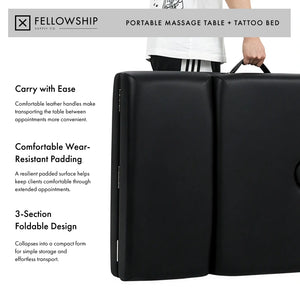 Fellowship Portable Massage Table and Bed