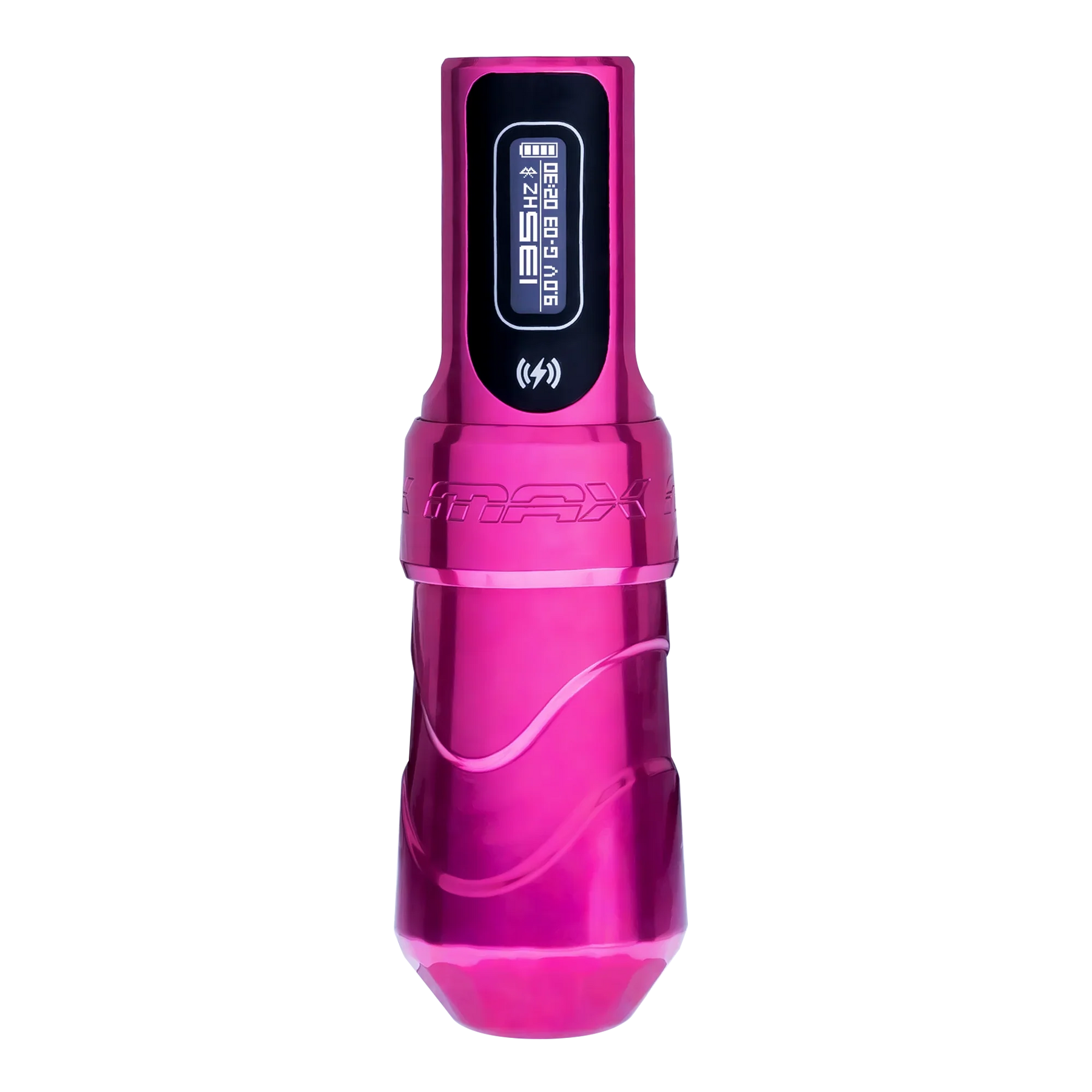 FK Irons Flux Max Tattoo Machine with 2 PowerBolt 2.0 — Pick Stroke Length and Color