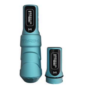 FK Irons Flux Max Tattoo Machine with 2 PowerBolt 2.0 — Special Edition Kawaii Series — 4.0mm Stroke