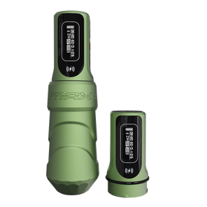 FK Irons Flux Max Tattoo Machine with 2 PowerBolt 2.0 — Special Edition Kawaii Series — 4.0mm Stroke