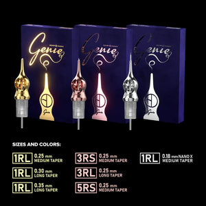 Brow Daddy Genie Needle Cartridges — Box of 10