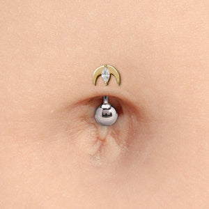 Gold Night Sky Top - Threadless