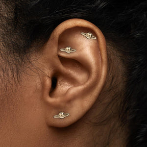 Gold Saturn Top - Threadless