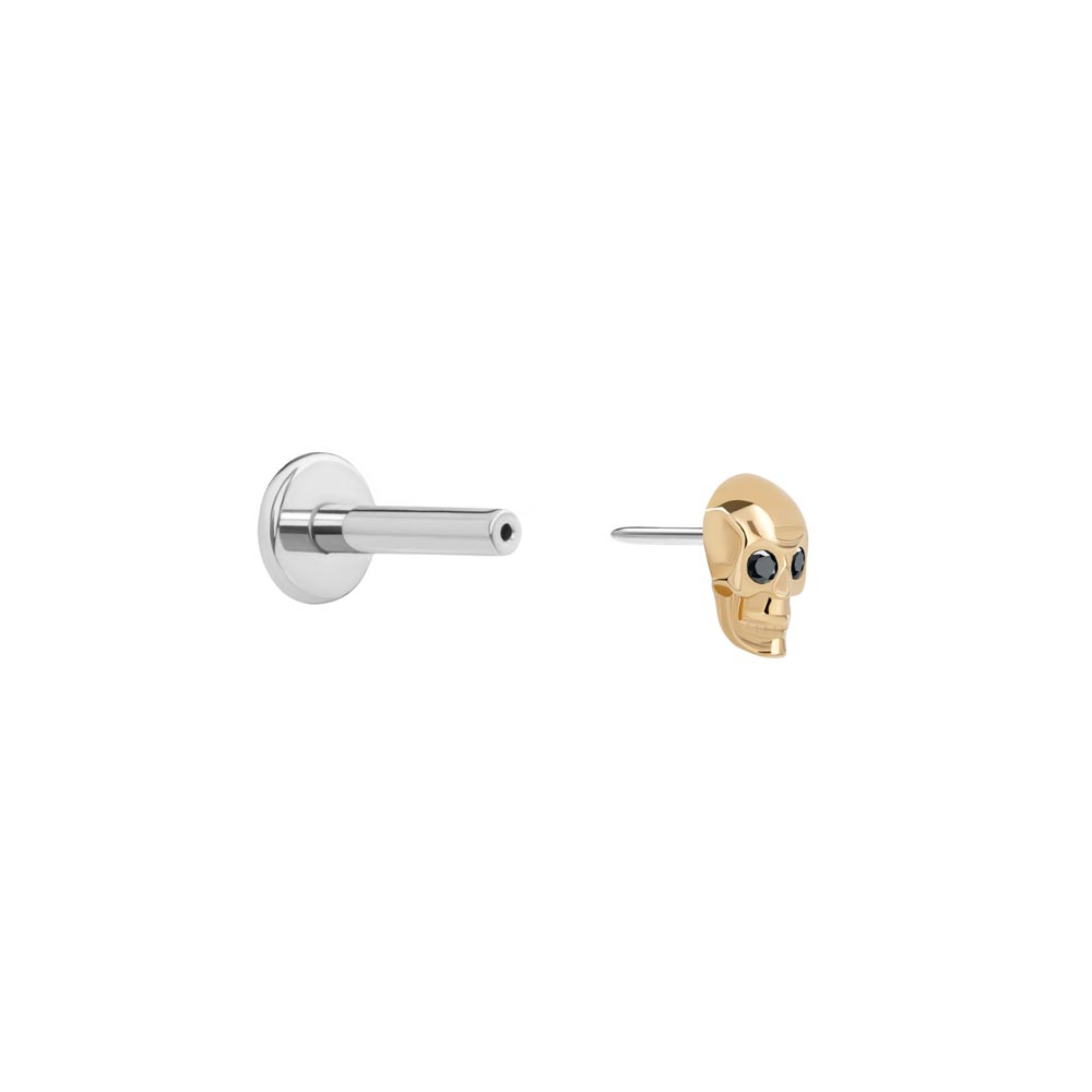 Gold Skull Top - Threadless