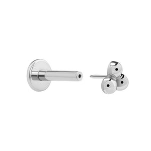 Gold Trinity Beads Top - Threadless