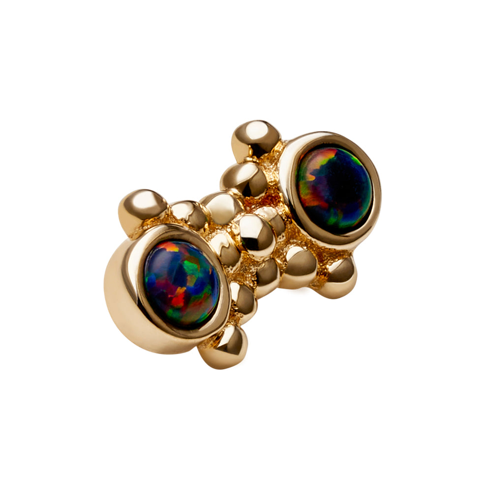 Tilum 14kt Gold Opal Eyes Top — Price Per 1