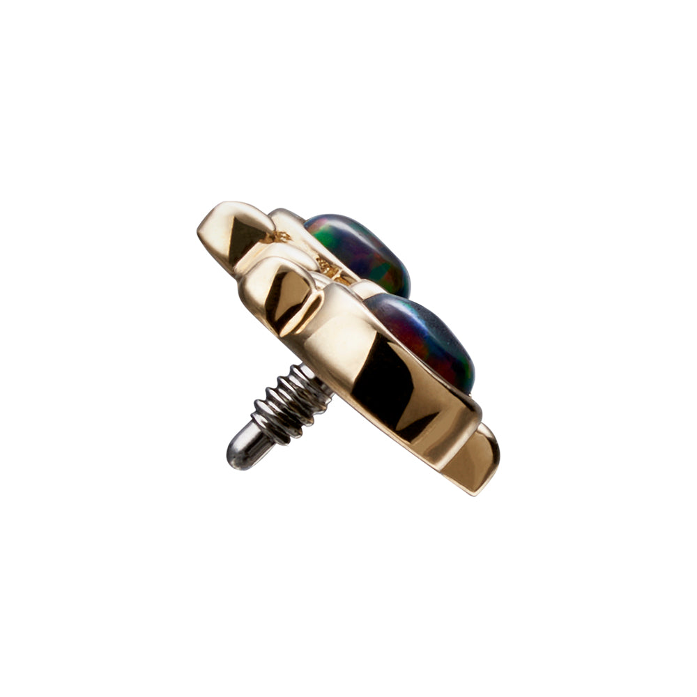 Tilum 14kt Gold Opal Eyes Top — Price Per 1