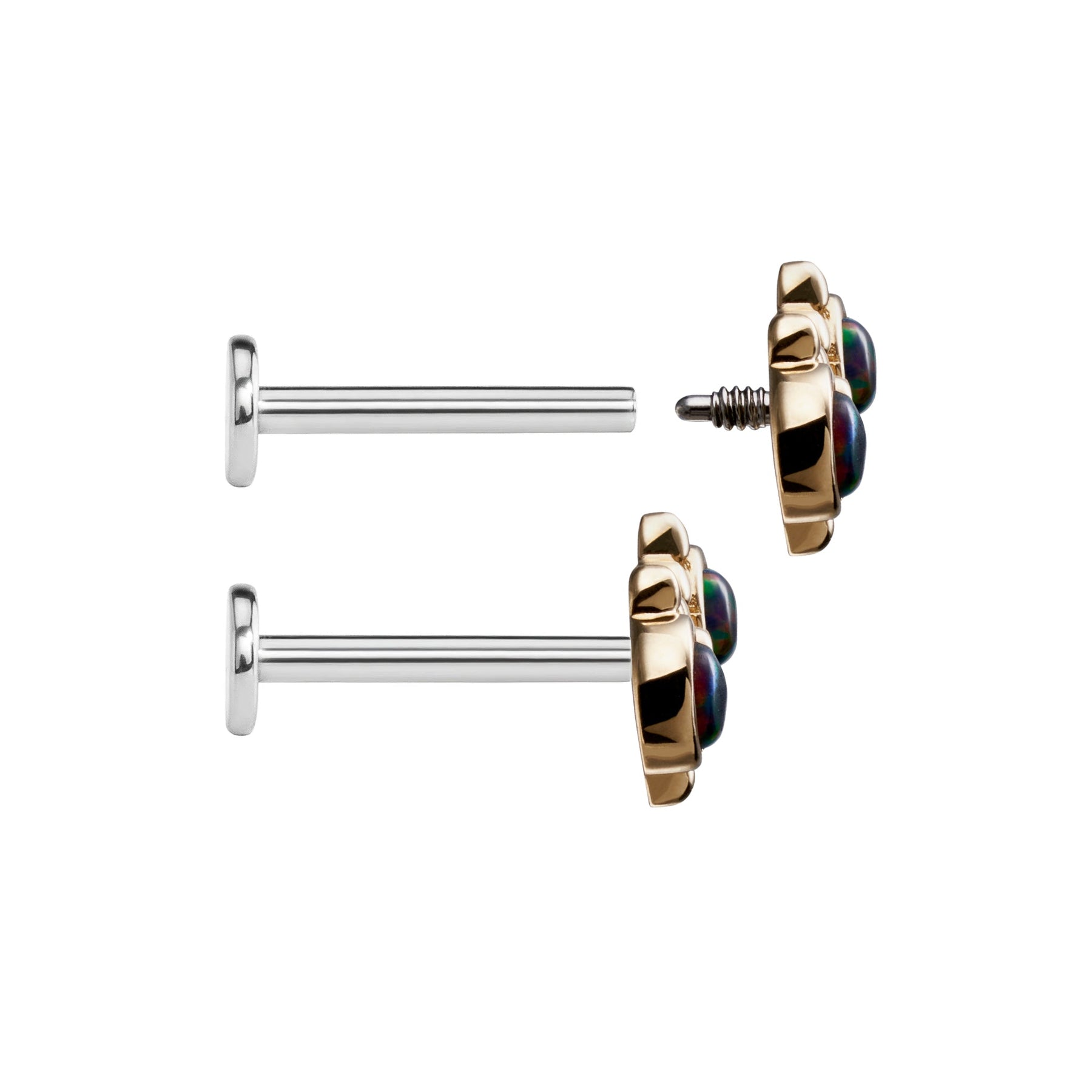 Tilum 14kt Gold Opal Eyes Top — Price Per 1