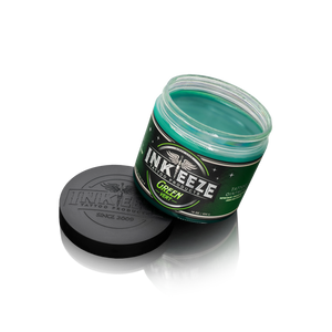 INK-EEZE Green Vert Tattooing Ointment - 16oz Jar