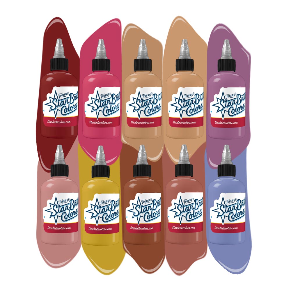George Galindo Series Ink Set – StarBrite Colors Signature Series by Tommy’s Supplies – 10 1oz Bottles