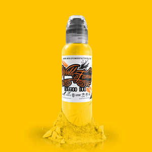 12 Color Primary Set #1 — World Famous Tattoo Ink — 1oz