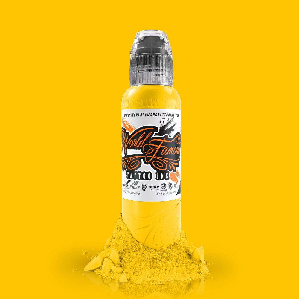 6 Color Simple Set — World Famous Tattoo Ink — 1oz