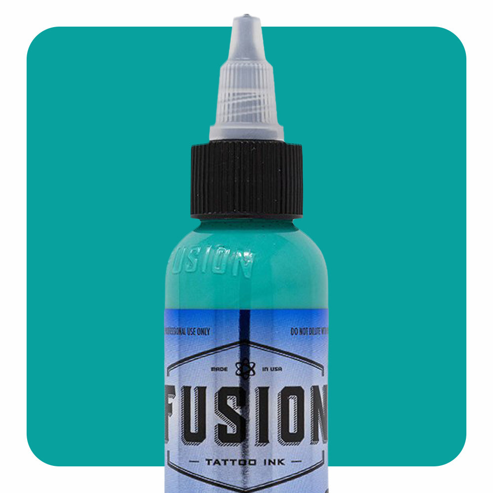 Gradient Green with White 4-Pack — Fusion Tattoo Ink — 1oz