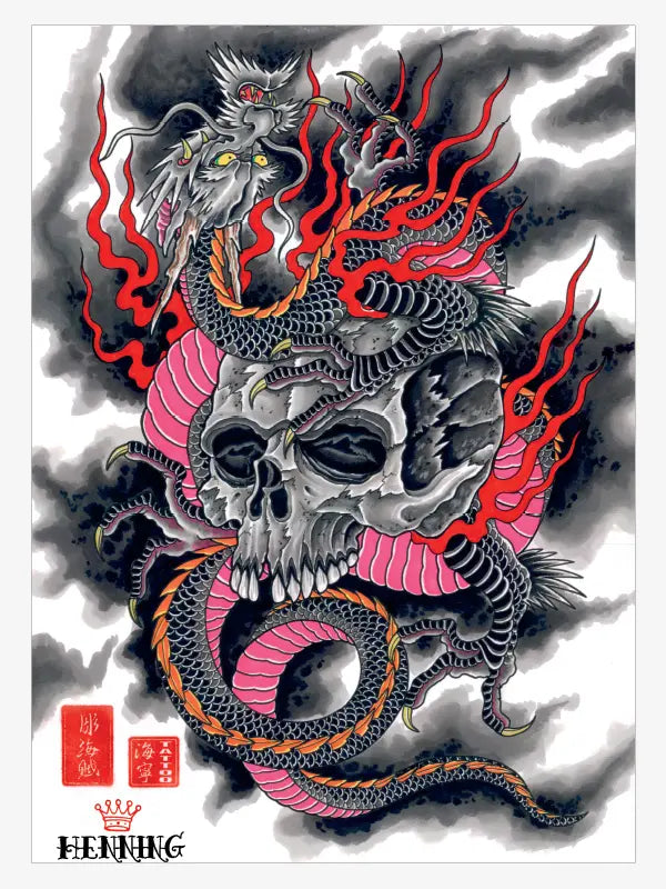 Echoes of Time — 25 Years of Tattoo Art — Hardcover Book + Travel Tool Book