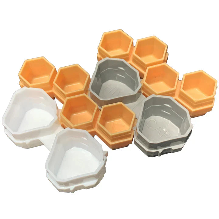 Mega Caps by Hive Caps™ — Bag of 50 Pieces (100 Caps) — Pick Color