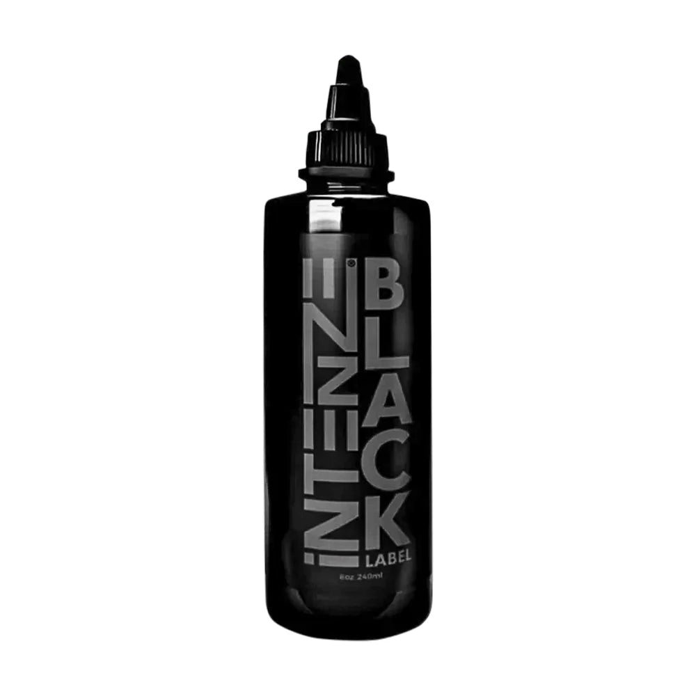 Black Label — Intenze Tattoo Ink — 8oz Bottle