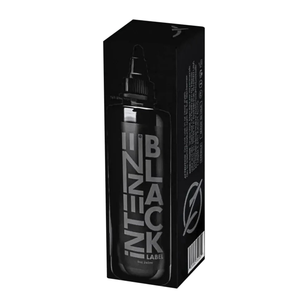 Black Label — Intenze Tattoo Ink — 8oz Bottle